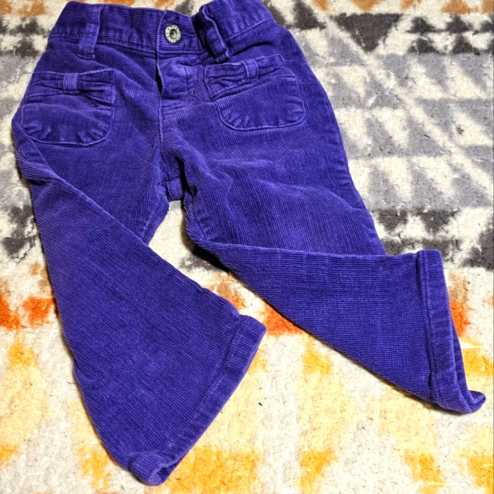 1989 Place Purple Corduroy pants Sz 18-Months
